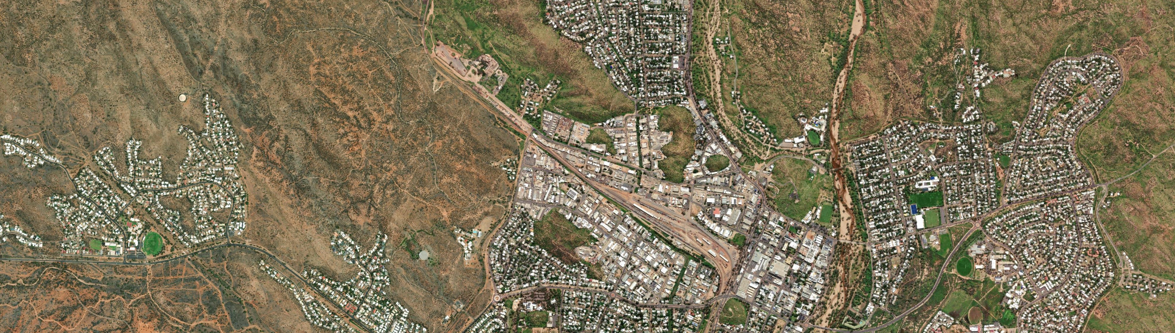 Aerial view of Ciccone, NT
