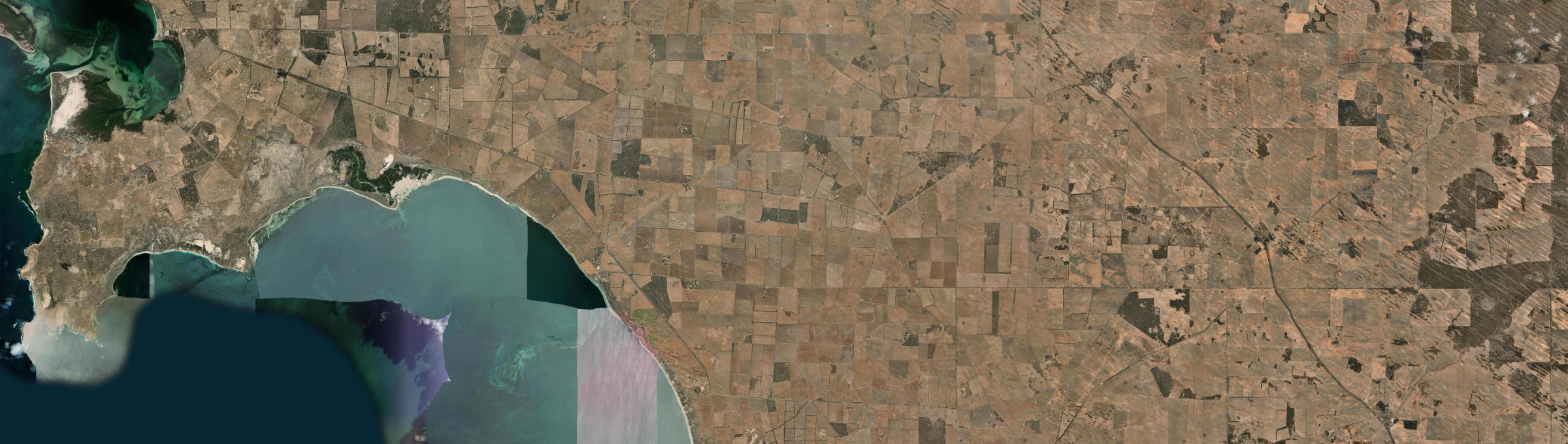 Aerial view of Petina, SA
