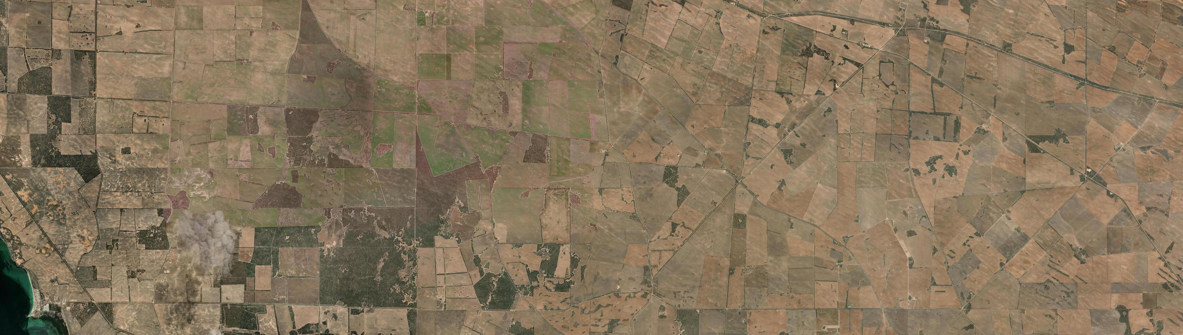Aerial view of Carawa, SA