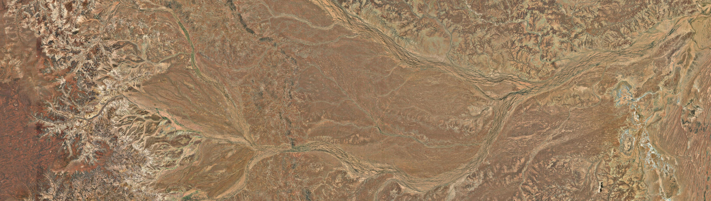 Aerial view of Mount Willoughby, SA