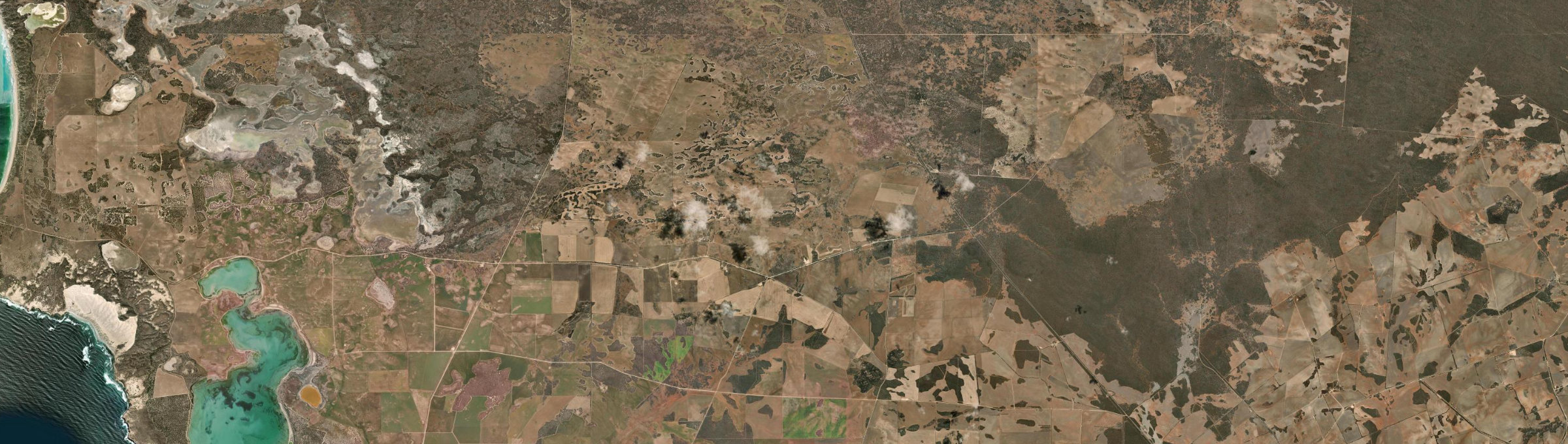 Aerial view of Mortana, SA