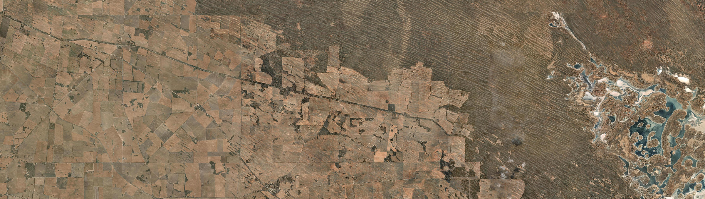 Aerial view of Wallala, SA