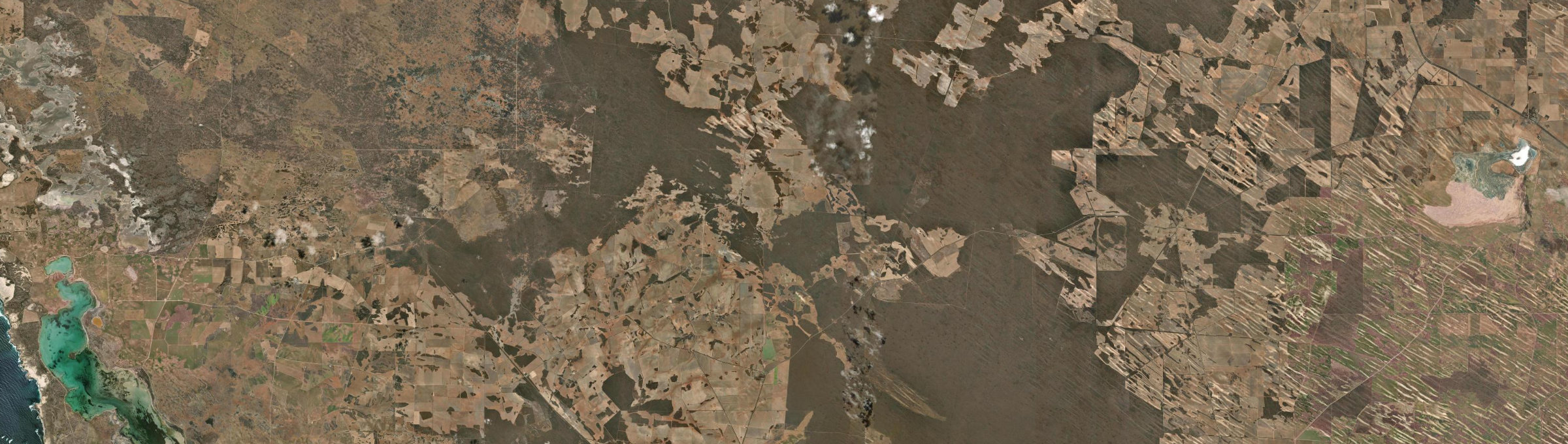 Aerial view of Mount Cooper (SA), SA