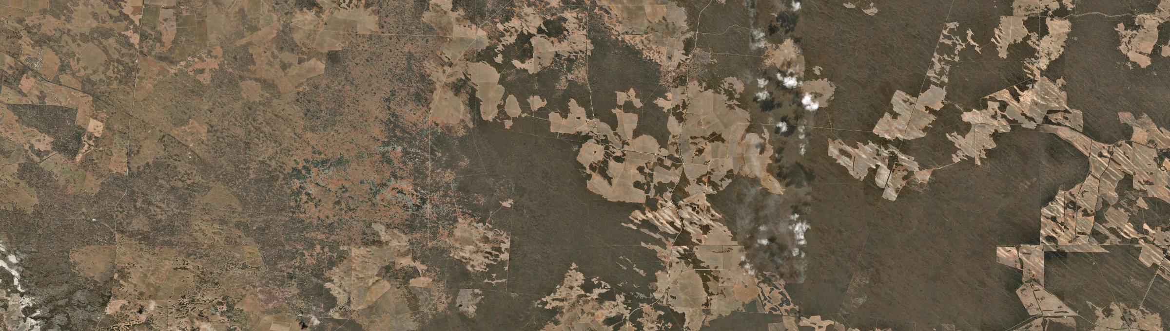 Aerial view of Inkster, SA