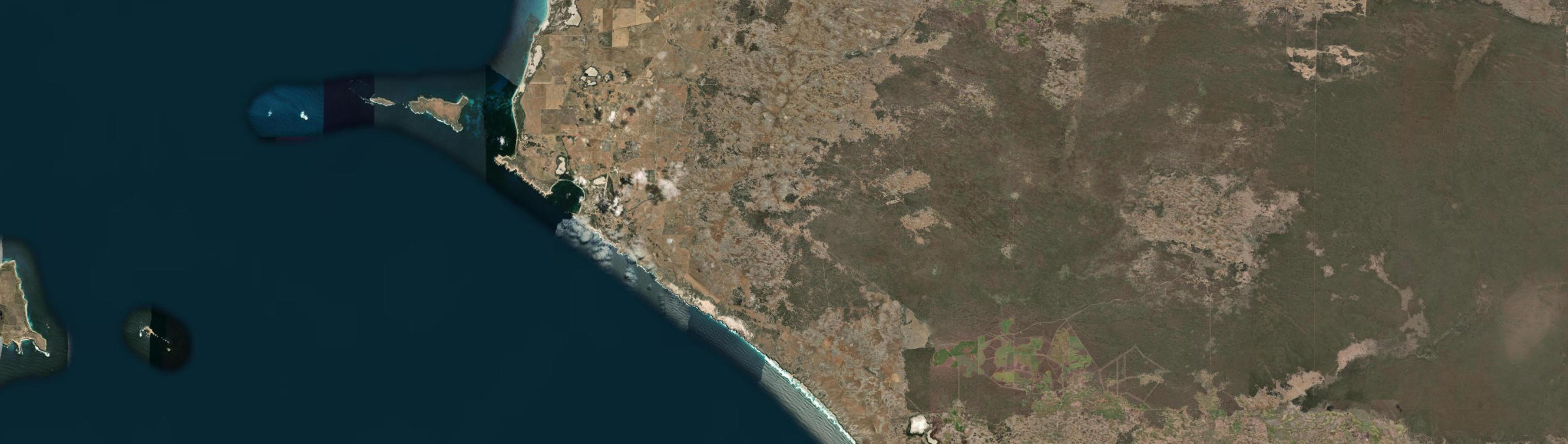 Aerial view of Bramfield, SA