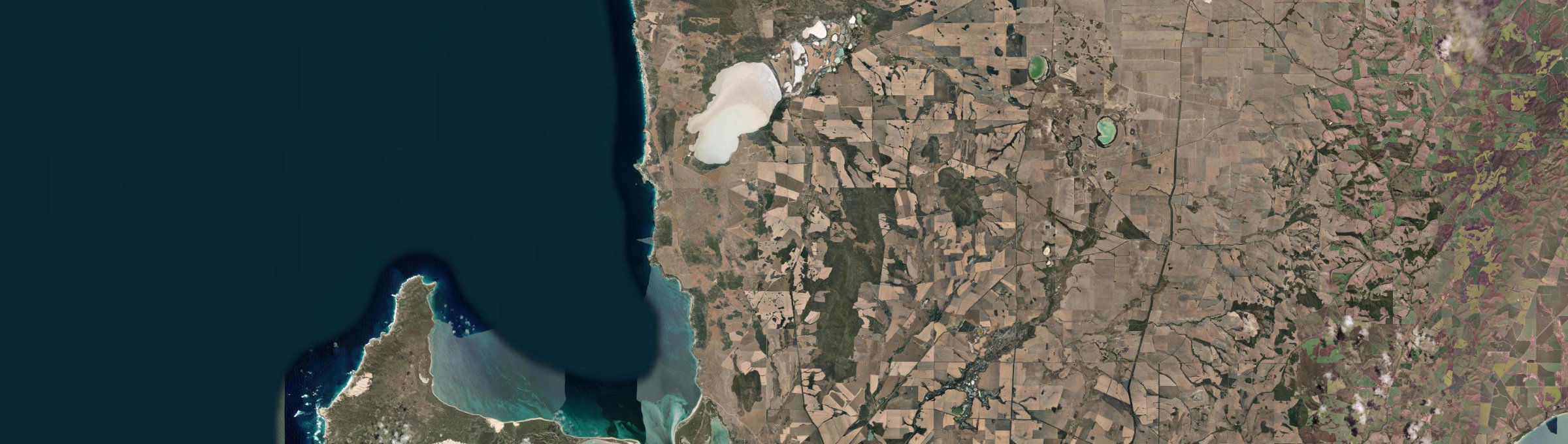 Aerial view of Coulta, SA
