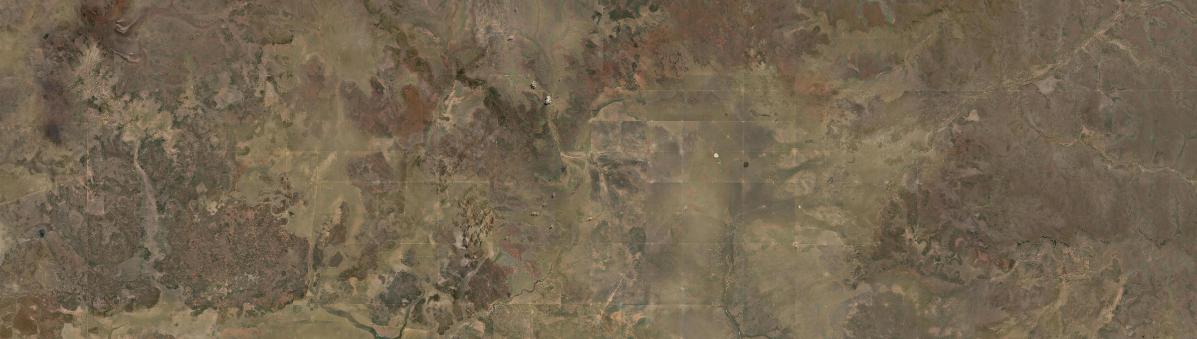 Aerial view of Creswell, NT
