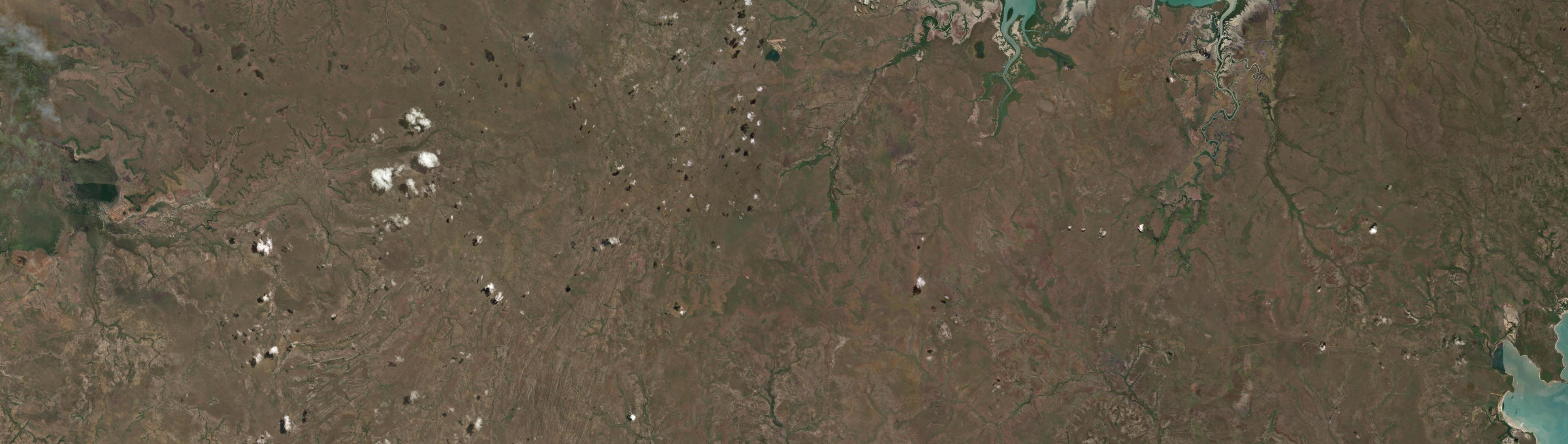 Aerial view of East Arnhem, NT