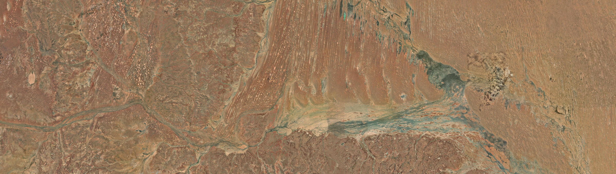 Aerial view of Macumba, SA