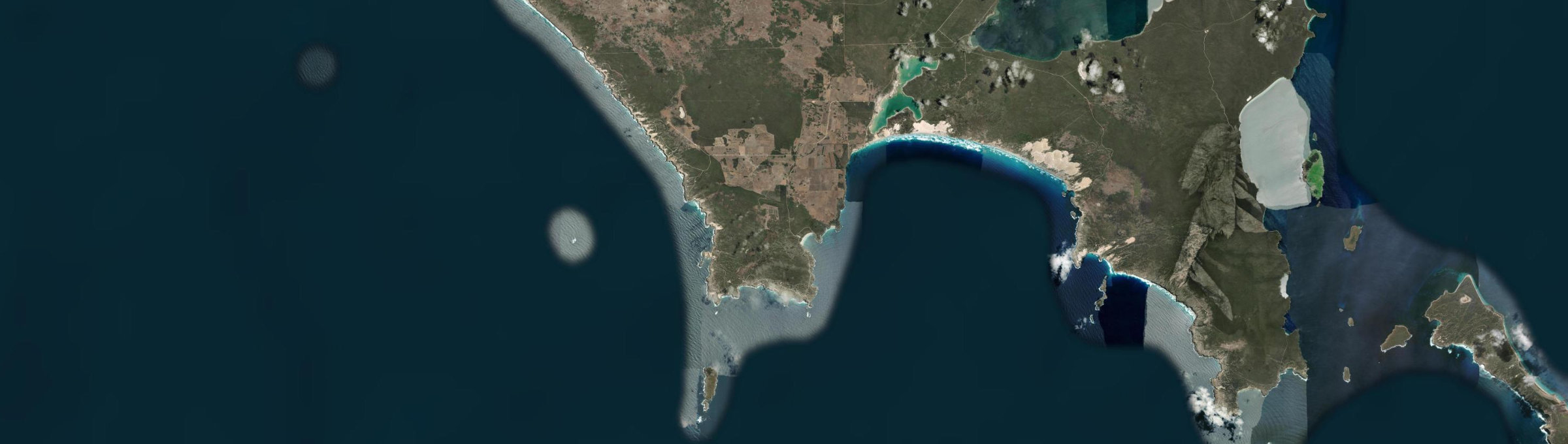 Aerial view of Sleaford, SA