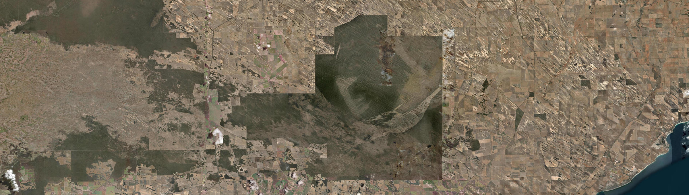 Aerial view of Hincks, SA