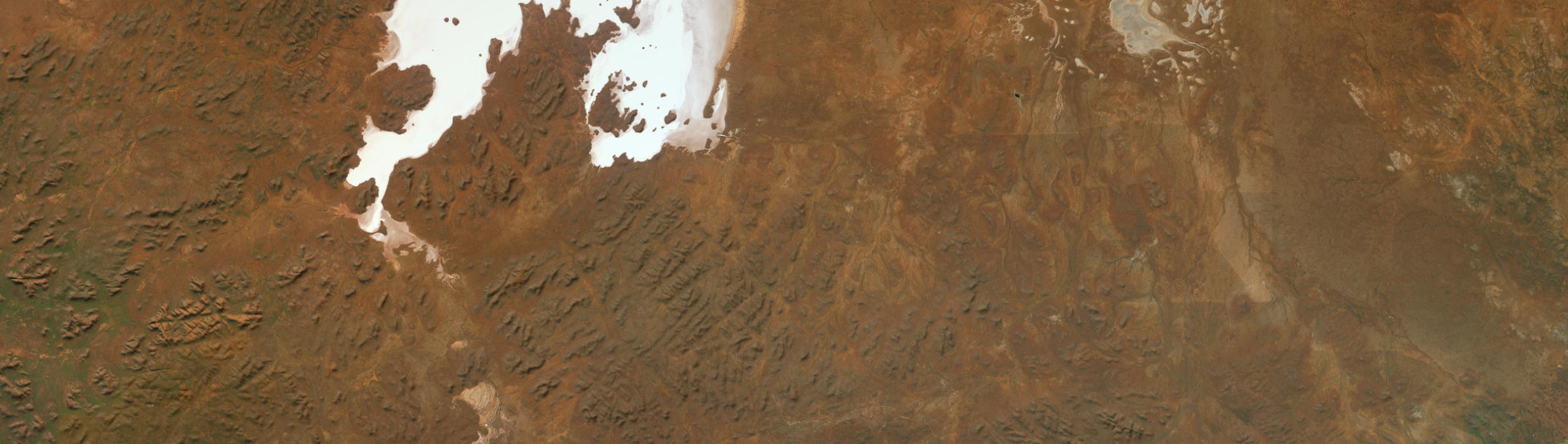Aerial view of Mount Ive, SA