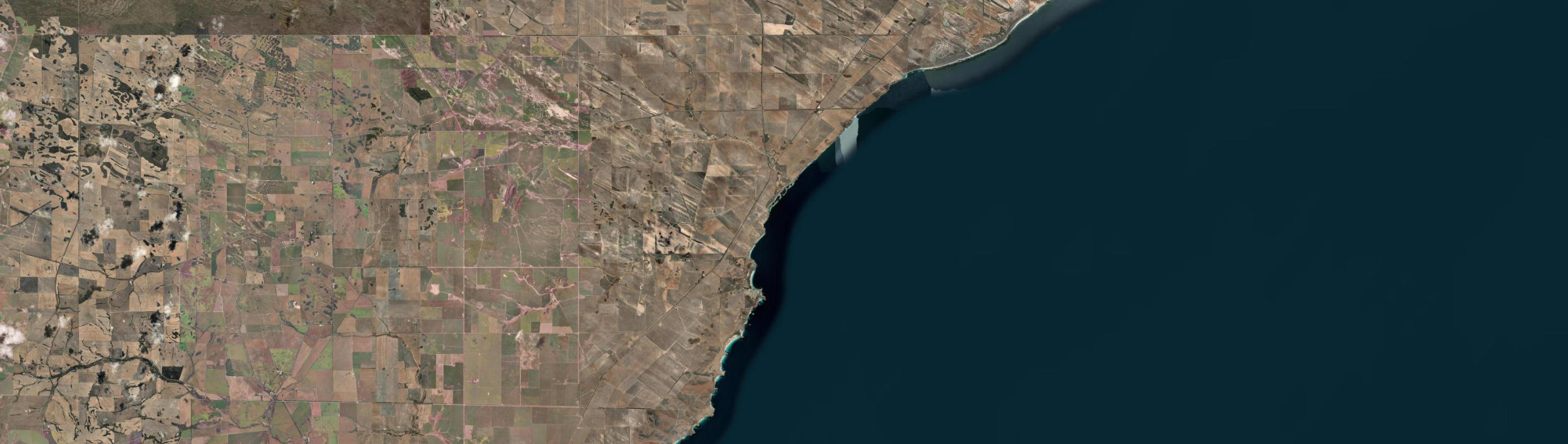 Aerial view of Port Neill, SA