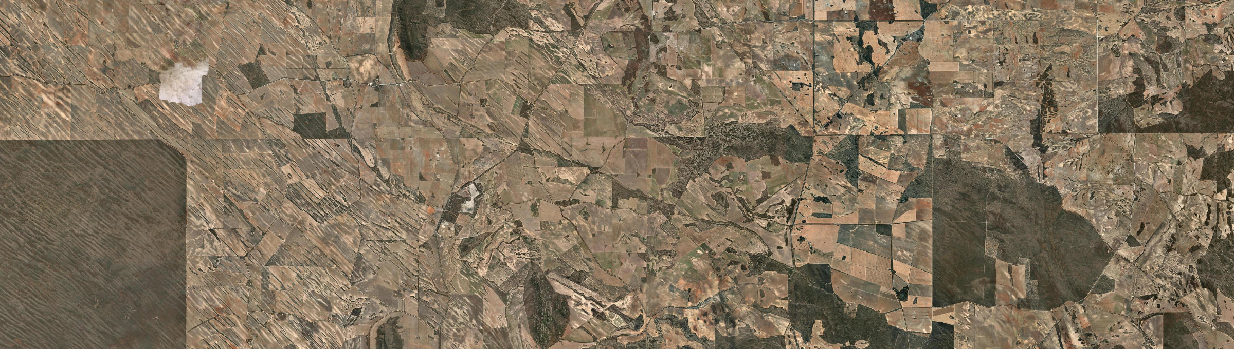 Aerial view of Waddikee, SA
