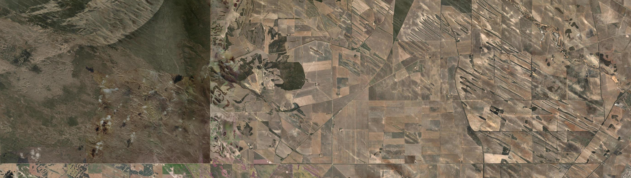 Aerial view of Wharminda, SA