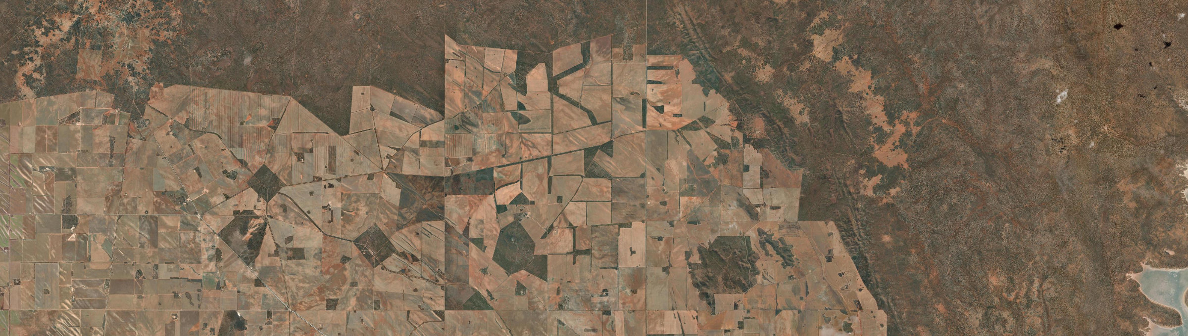 Aerial view of Cunyarie, SA