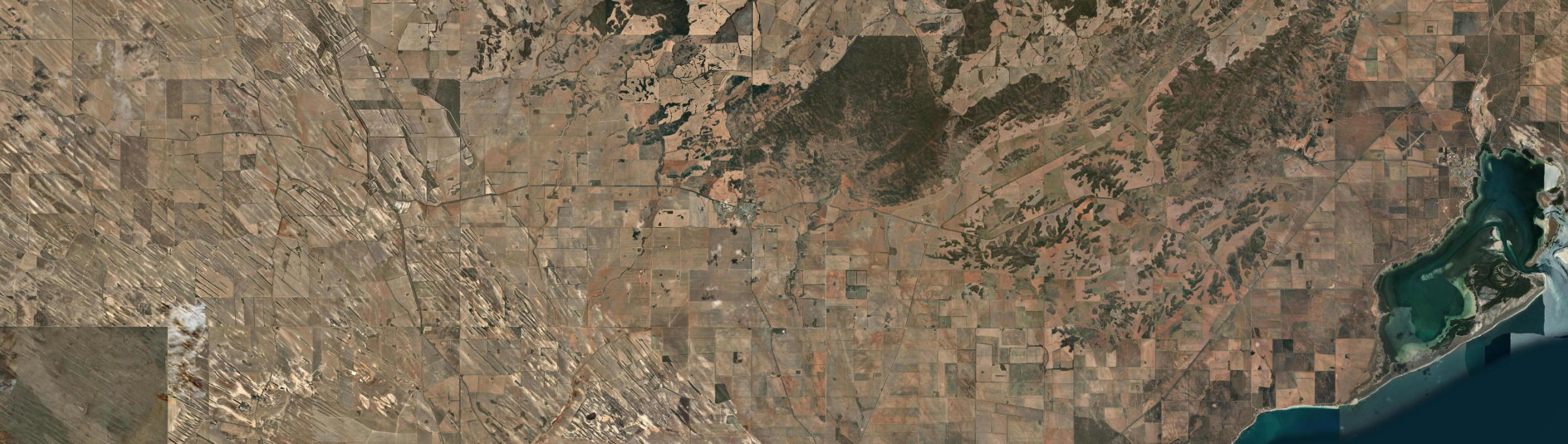 Aerial view of Cleve, SA