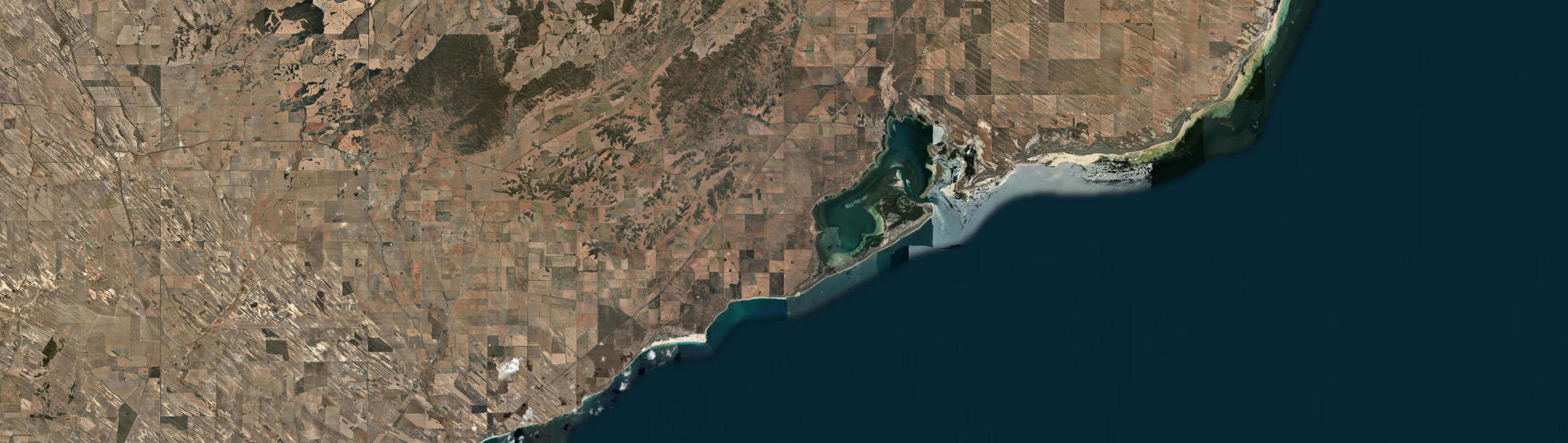 Aerial view of Cowell, SA