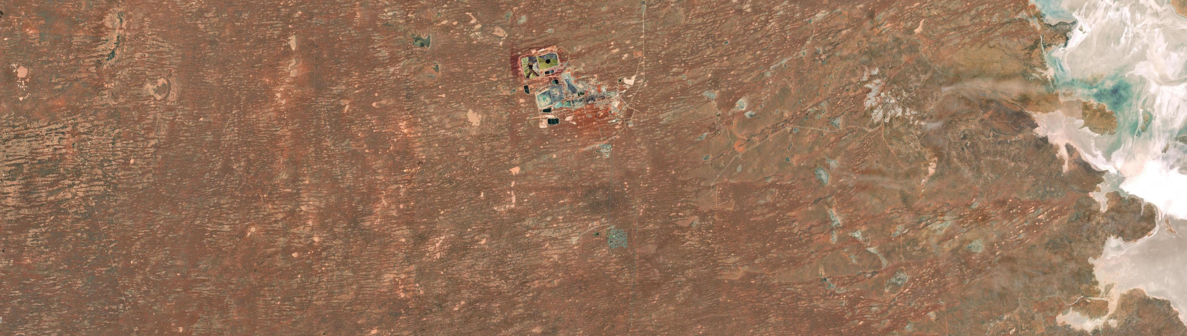 Aerial view of Olympic Dam, SA