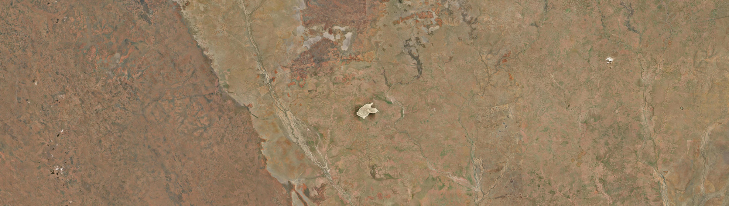 Aerial view of Ranken, NT
