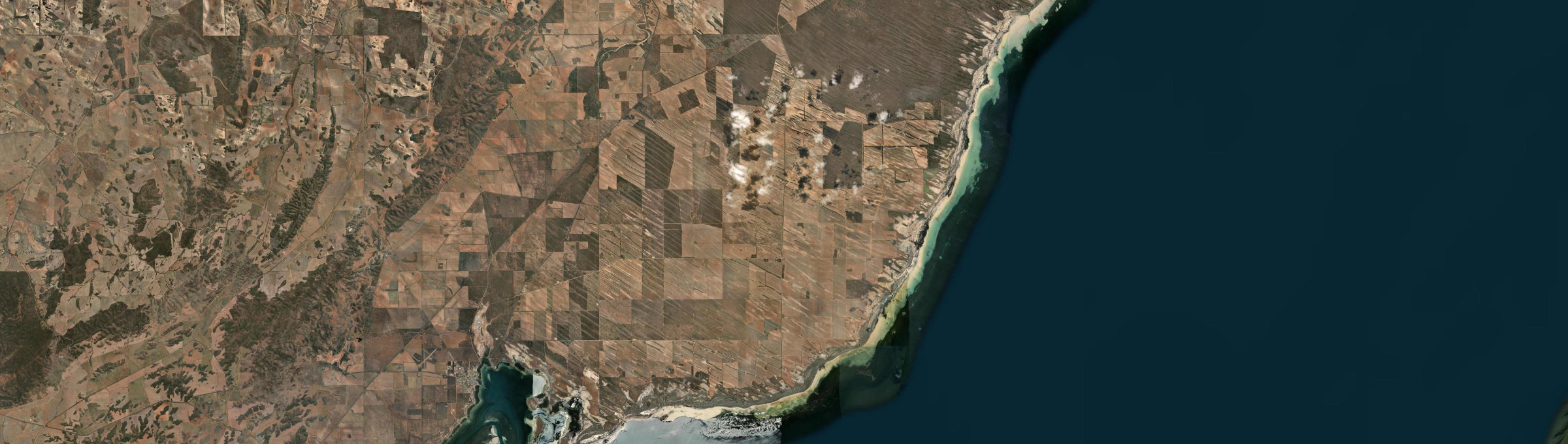 Aerial view of Mitchellville, SA