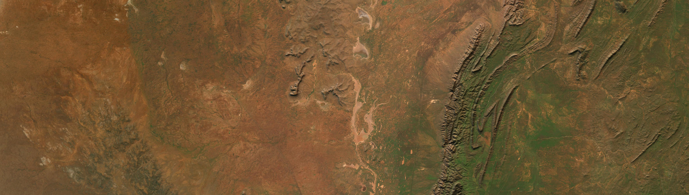 Aerial view of Yarrah, SA