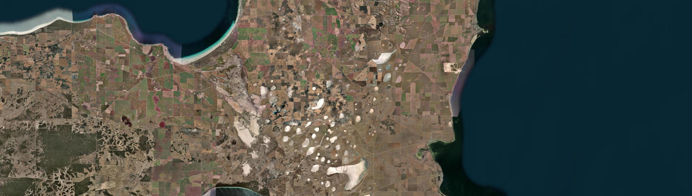 Aerial view of Yorketown, SA