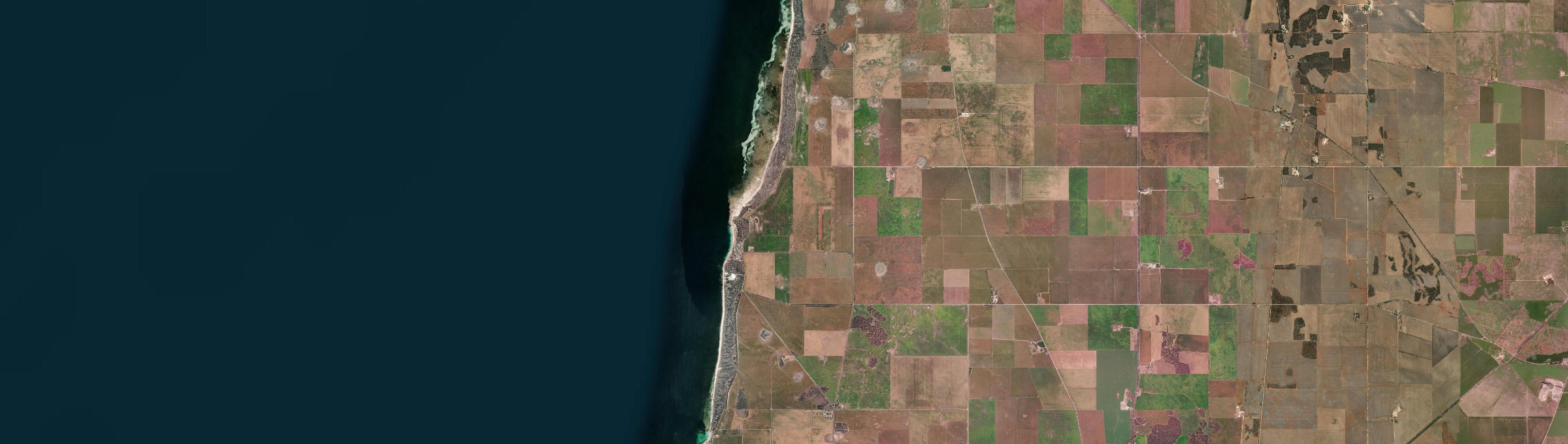 Aerial view of Port Rickaby, SA