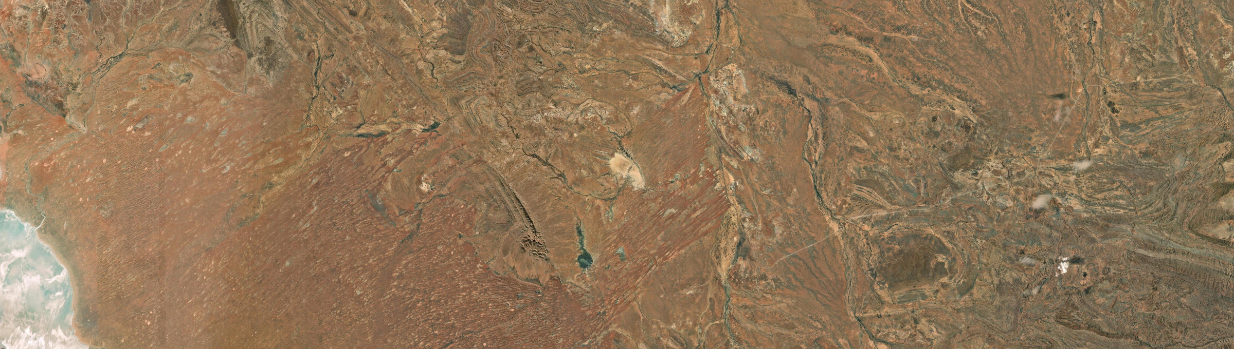 Aerial view of Farina, SA