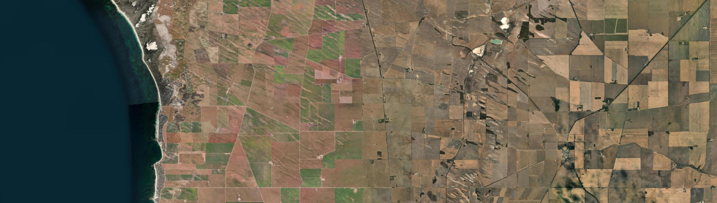 Aerial view of Weetulta, SA