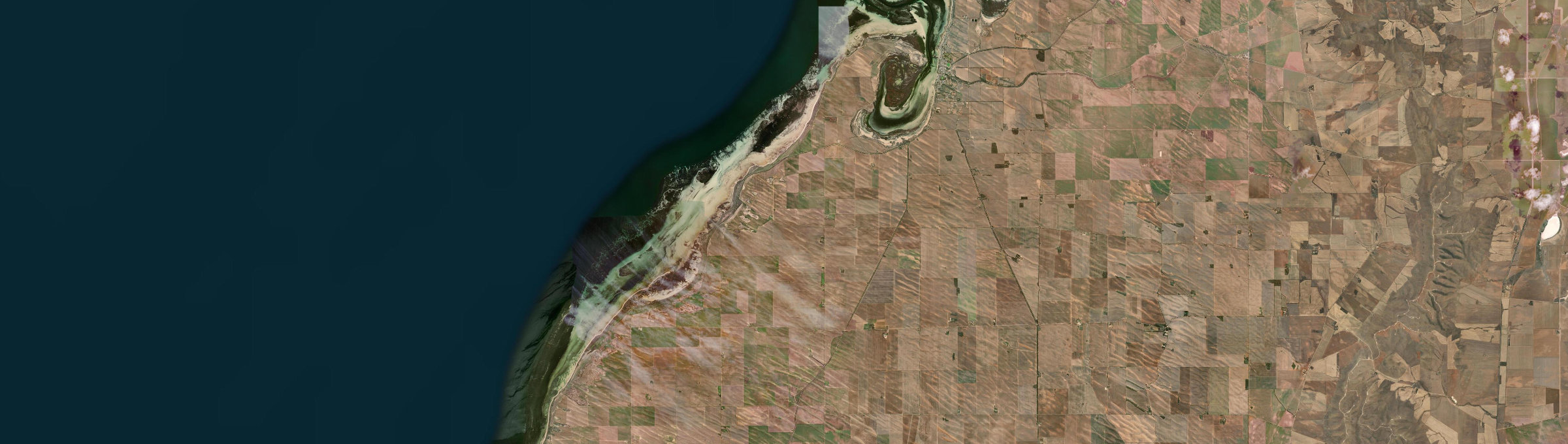 Aerial view of Ward Hill, SA