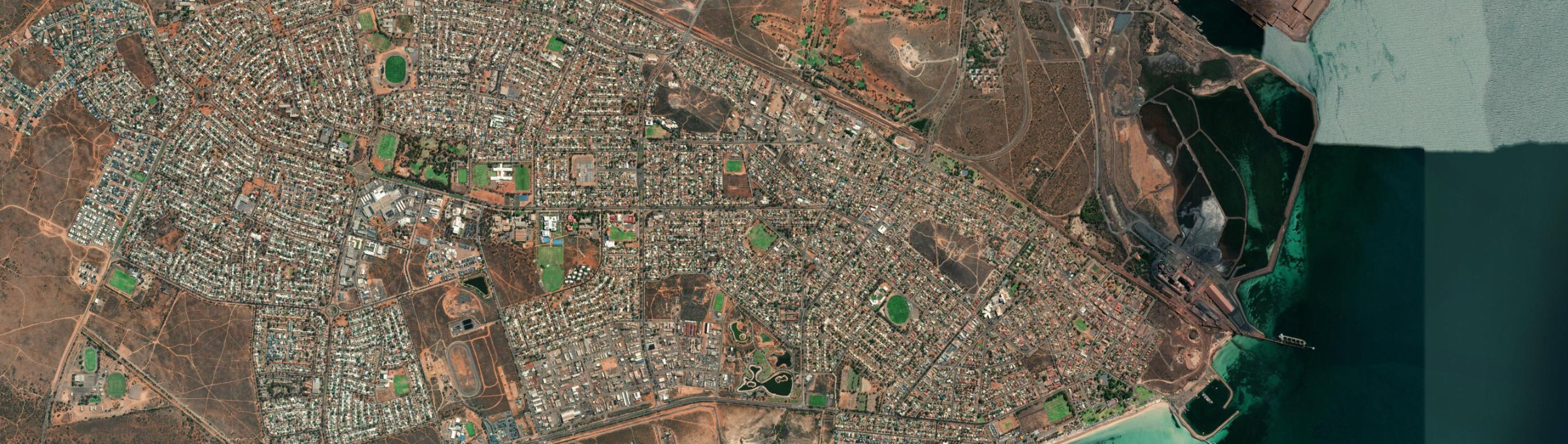 Aerial view of Whyalla Playford, SA