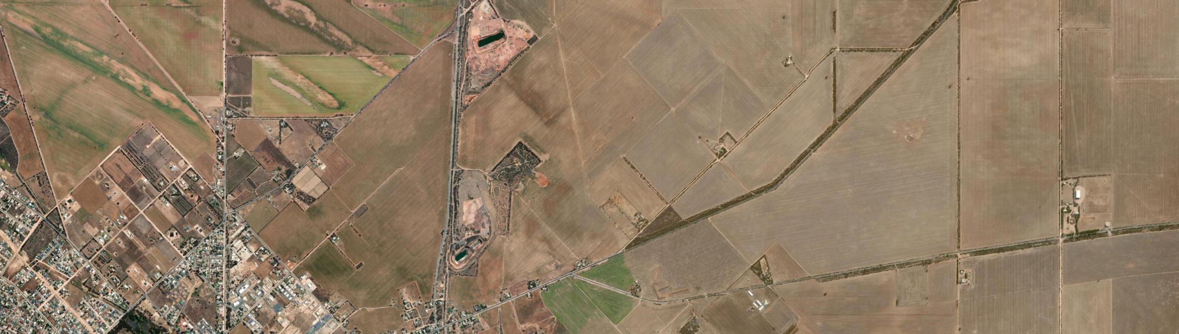 Aerial view of Paramatta, SA