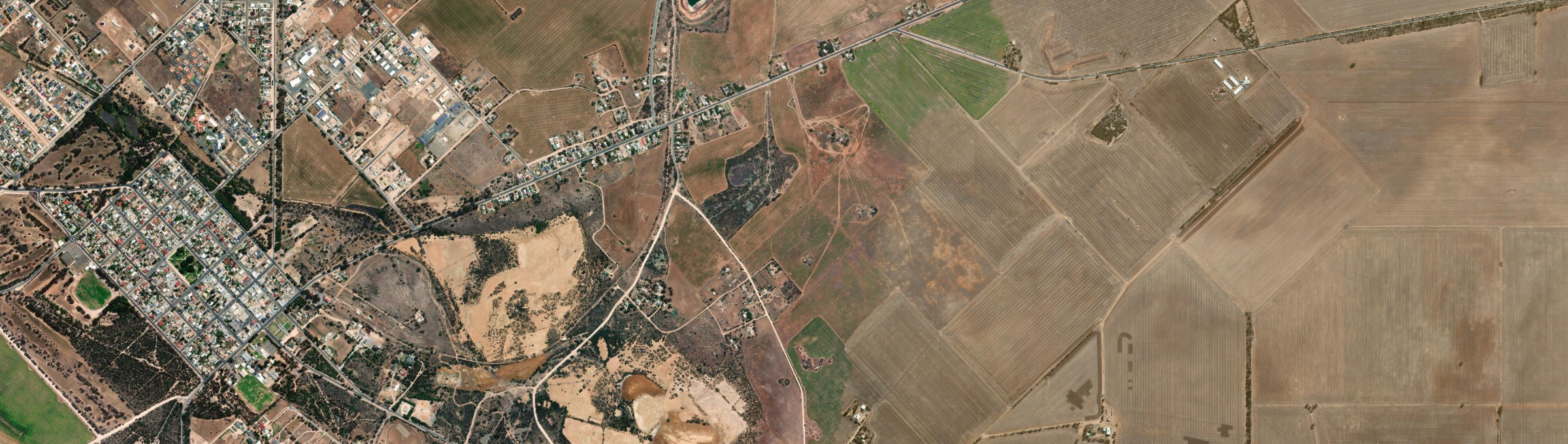Aerial view of Yelta (SA), SA