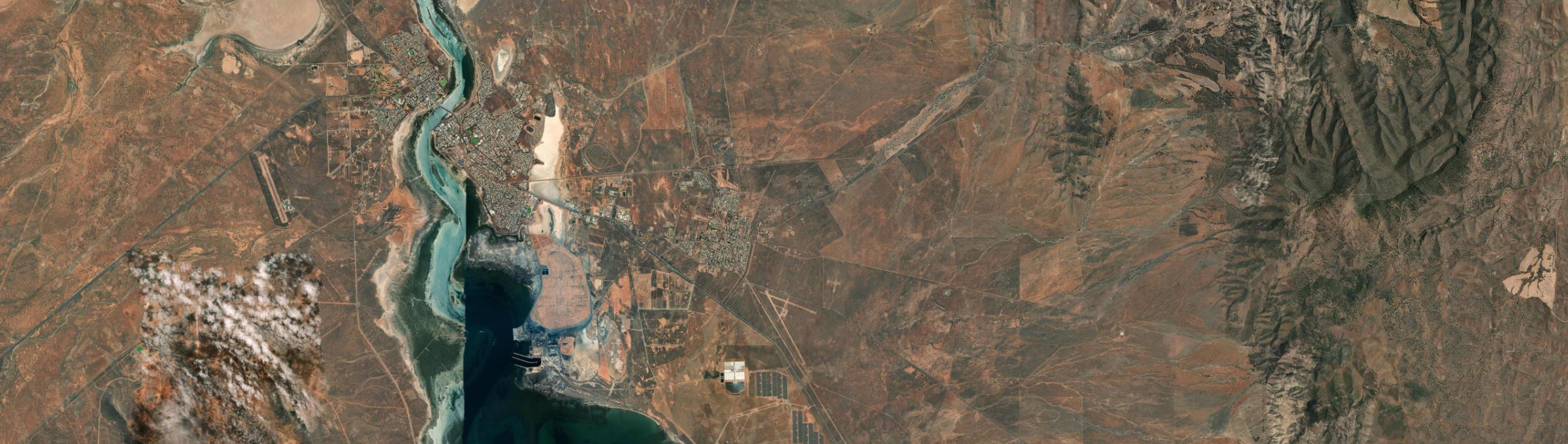 Aerial view of Stirling North, SA