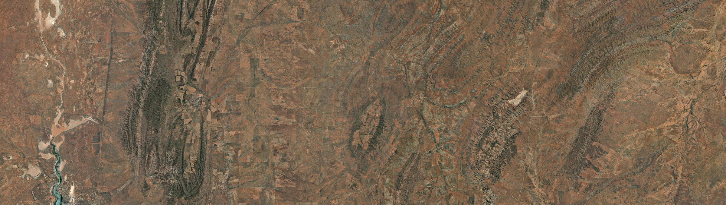 Aerial view of Moockra, SA