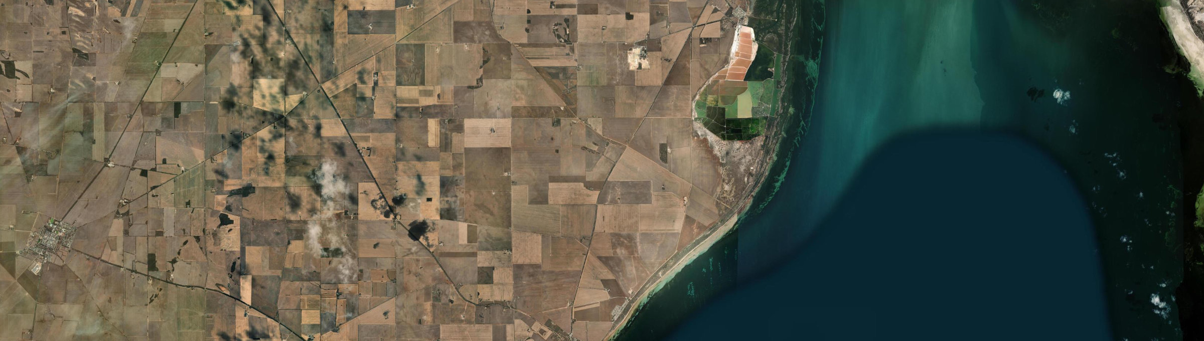 Aerial view of Dowlingville, SA