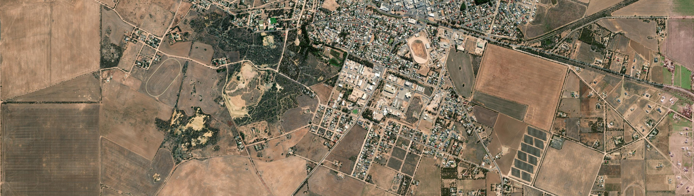 Aerial view of Matta Flat, SA