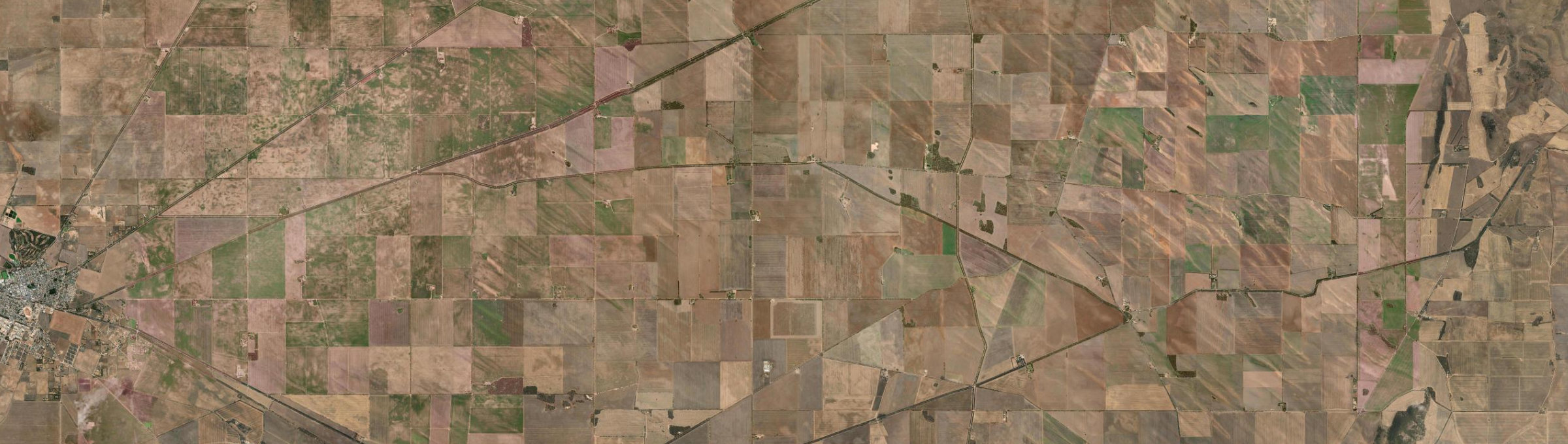 Aerial view of Thomas Plain, SA
