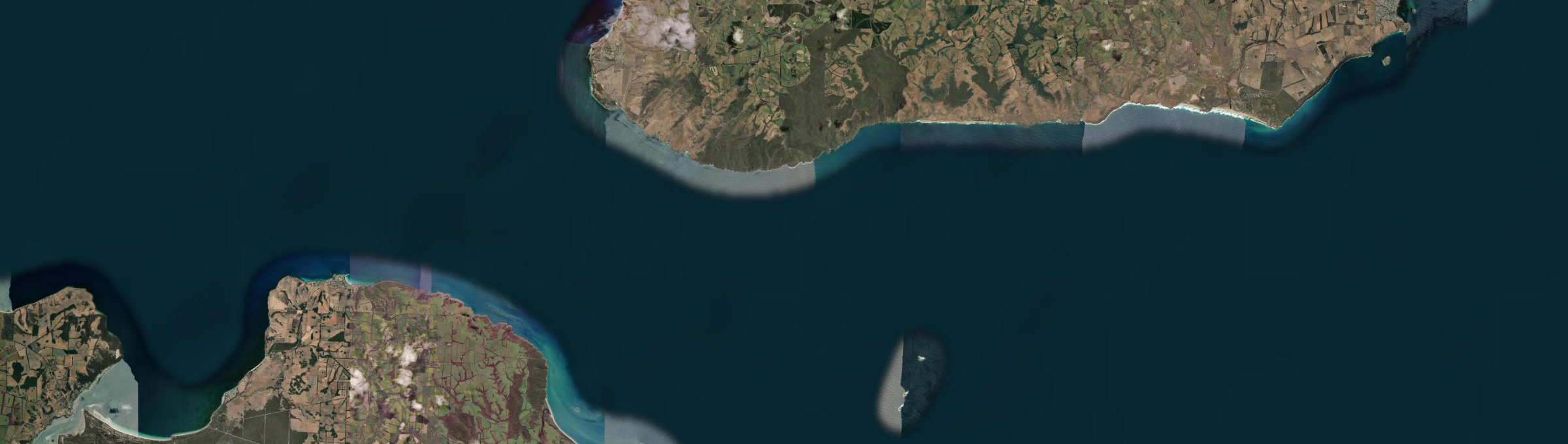 Aerial view of Deep Creek (SA), SA
