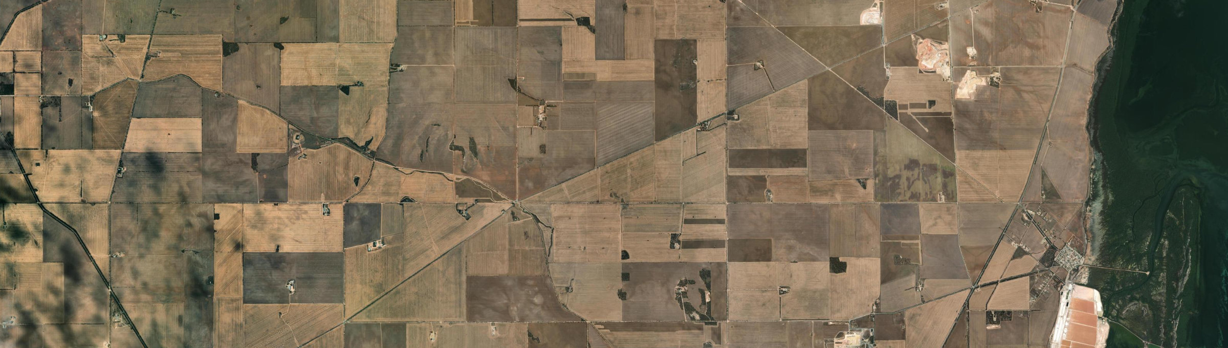 Aerial view of Winulta, SA
