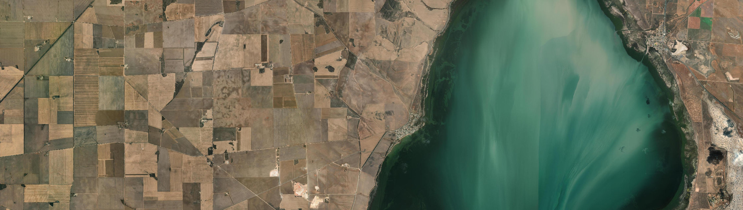 Aerial view of Clinton (SA), SA