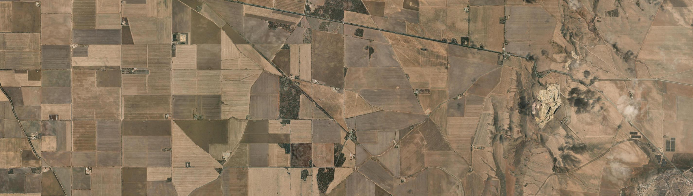 Aerial view of Melton (SA), SA