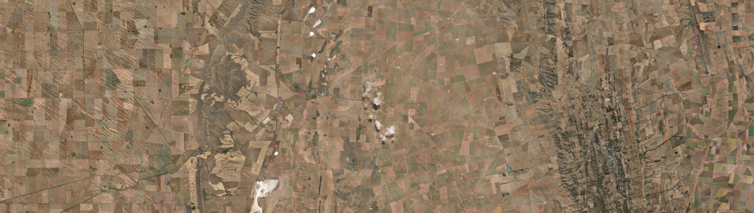 Aerial view of Condowie, SA