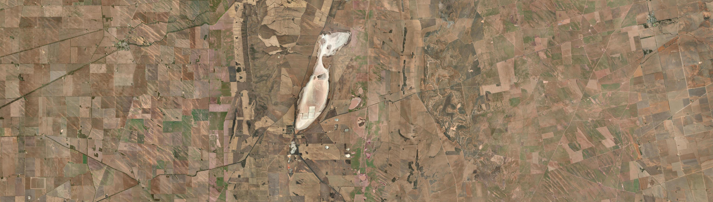 Aerial view of Bumbunga, SA