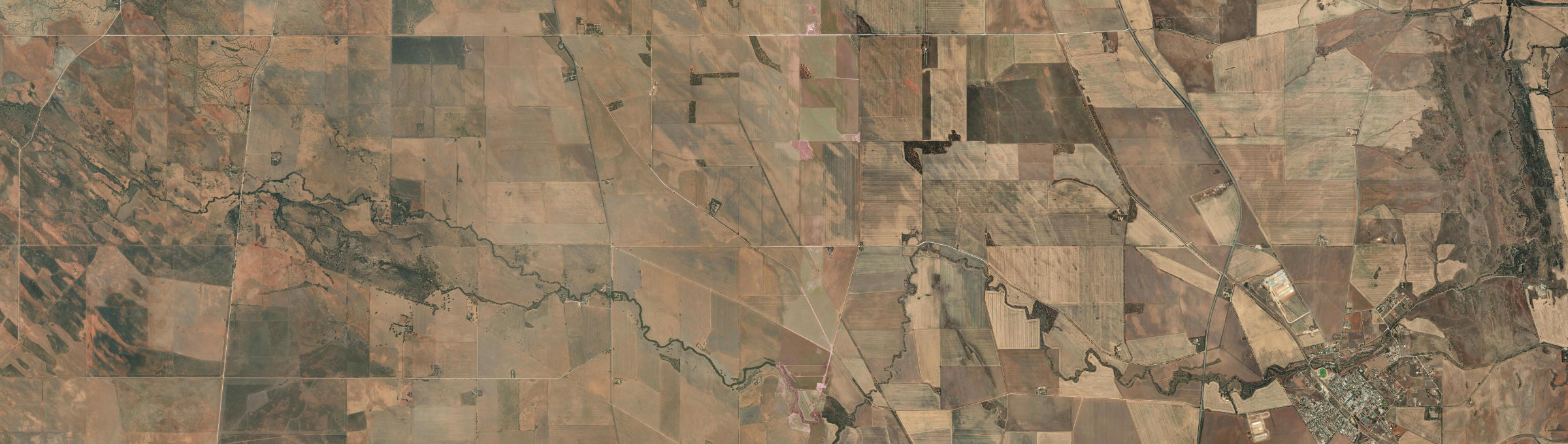 Aerial view of Nurom, SA