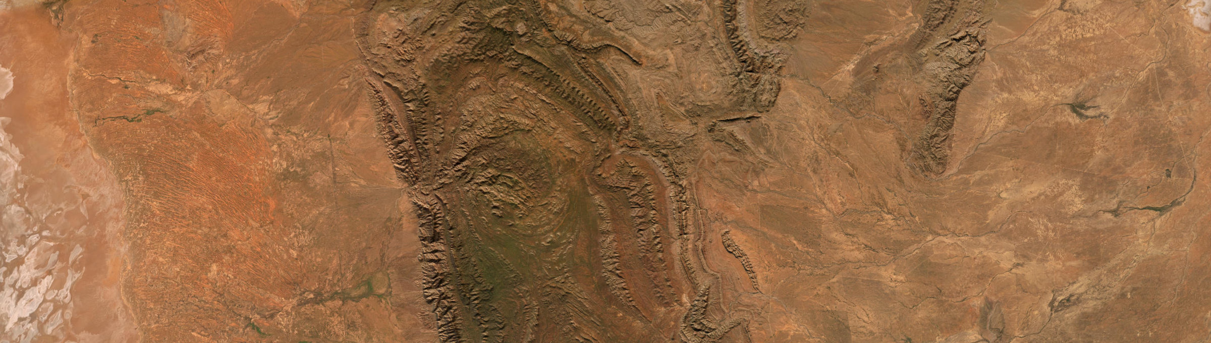 Aerial view of Blinman, SA