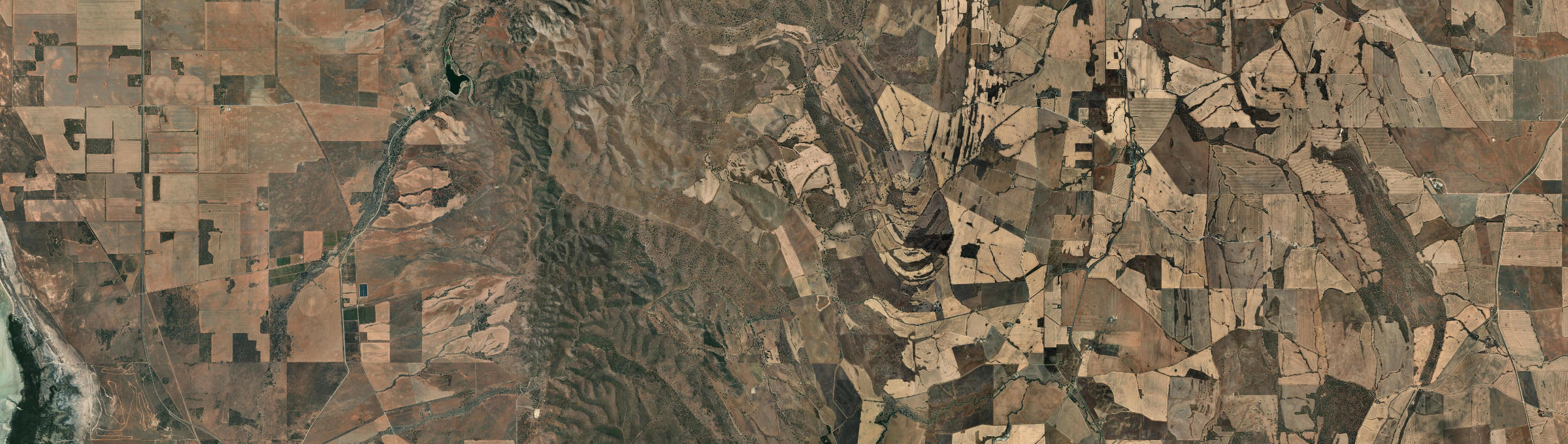 Aerial view of Bangor (SA), SA