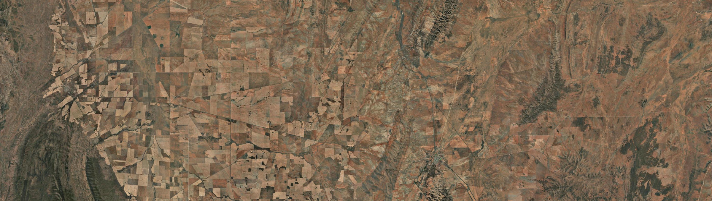 Aerial view of Coomooroo, SA