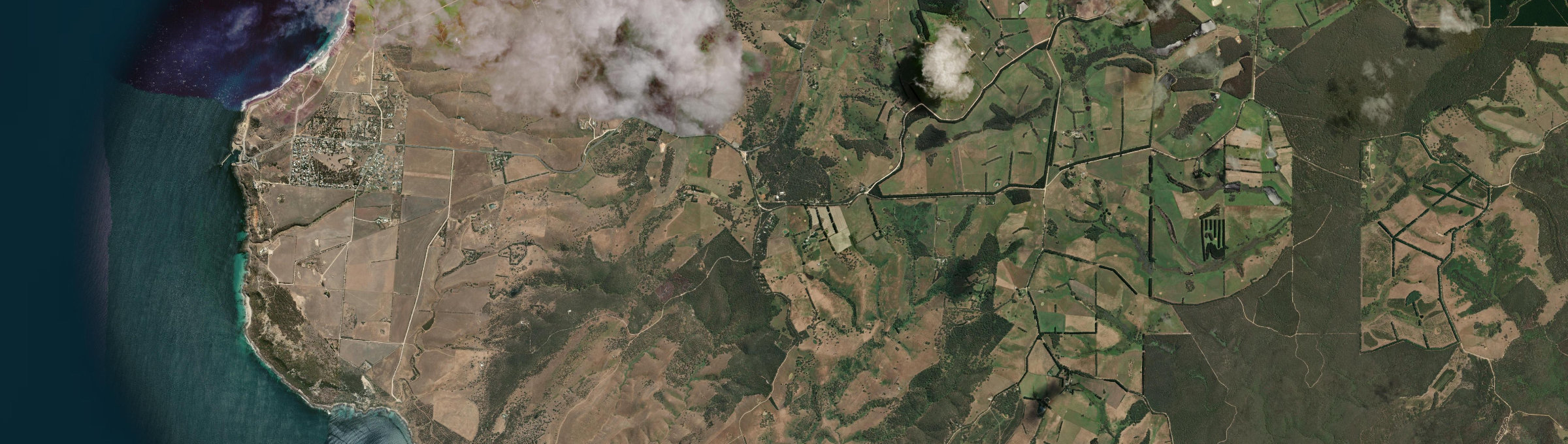 Aerial view of Silverton (SA), SA